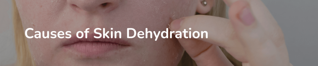Causes of skin dehydration